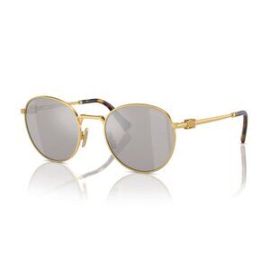 NWT MIU MIU SUNGLASSES GOLD GREY